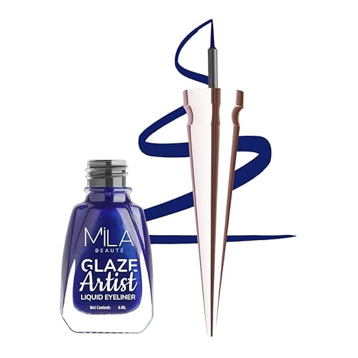 Mila Beaute Glaze Artist Liquid Eyeliner Shade Infinite Blue - 6 ml