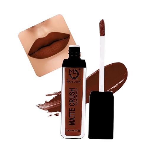 Mattlook Matte Crush Velvet Mousse Liquid Lipstick Irish Coffee - 10 ml