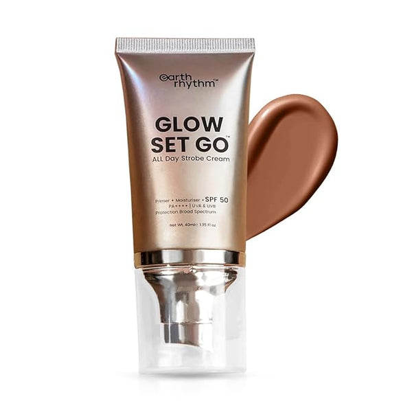 Earth Rhythm Glow Set Go All Day Strobe Cream Spf 50 PA++++ - 40 ml