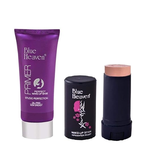 Blue Heaven Studio Perfection Primer and Xpression Makeup Stick Rose Combo