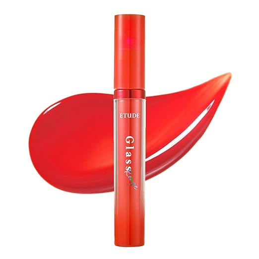 Etude House Glass Rouge Lip Gloss Tint Sunset Glow - 5 gms