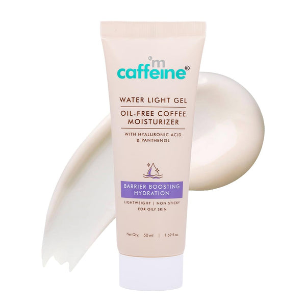 mCaffeine Coffee Oil-Free Face Moisturizer with Hyaluronic Acid - Pro-Vitamin B5 - 50ml
