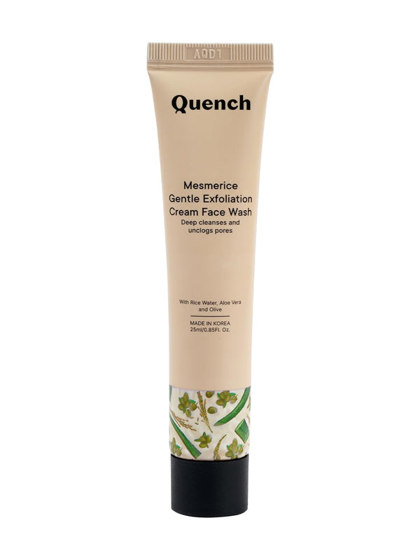 Quench Rice Water Gentle Exfoliation Cream Face Wash