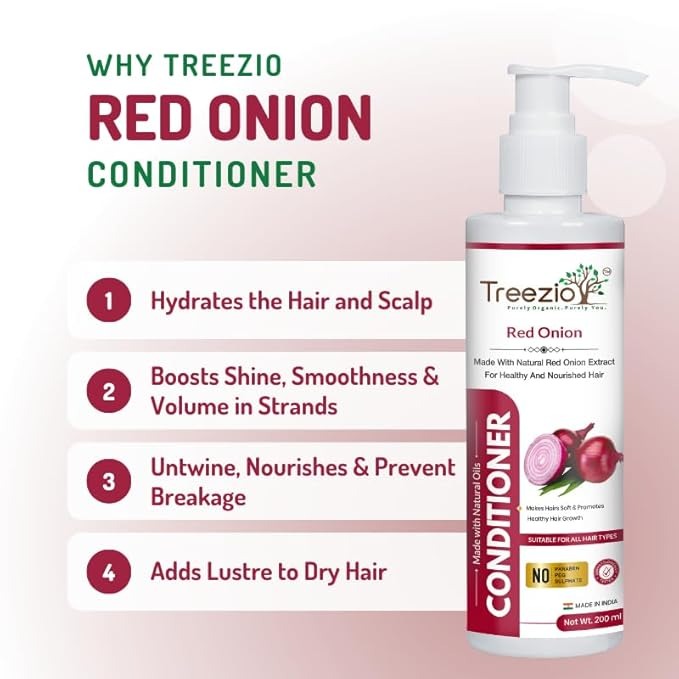 Treezio Red Onion Conditioner - 200 ml