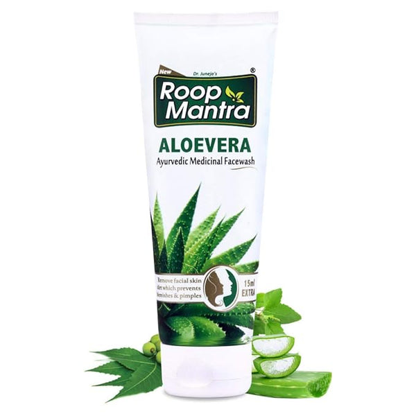 Roop Mantra Herbal Aloe Vera Face Wash -  115 ml