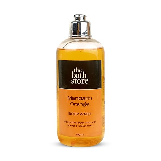 The Bath Store Mandarin Orange Body Wash Shower Gel Tan Removal - 300 ml