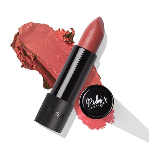 Ruby's Organics Semi Matte Lipstick Bare - 3.7 gms