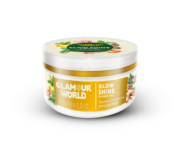 Glamour World Ayurvedic Glow Shine and Mint Gel - 50 gms