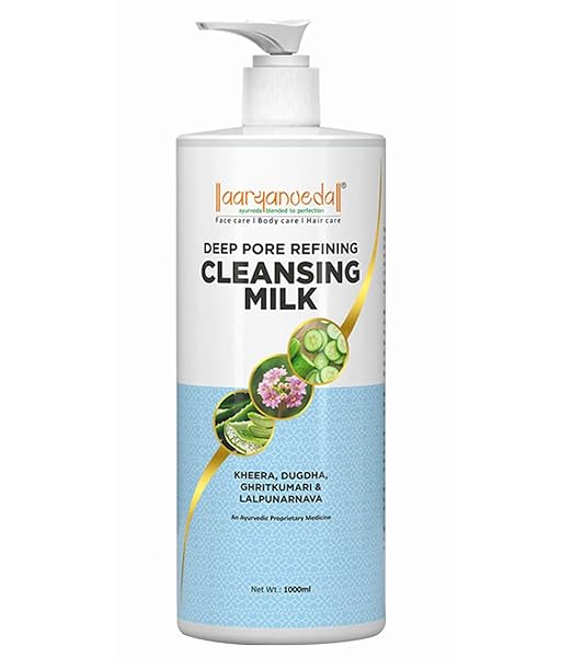 Aaryanveda Cleansing milk Deep Pore Cleanser - 1000 gms