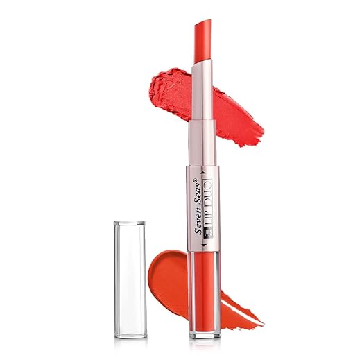 Seven Seas Lip Duo 2 In 1 Lipstick Monza - 3 ml