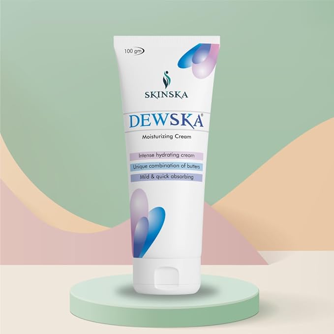 Skinska Naturals Dewska Moisturising Cream - 100 Gms | Pack of 2