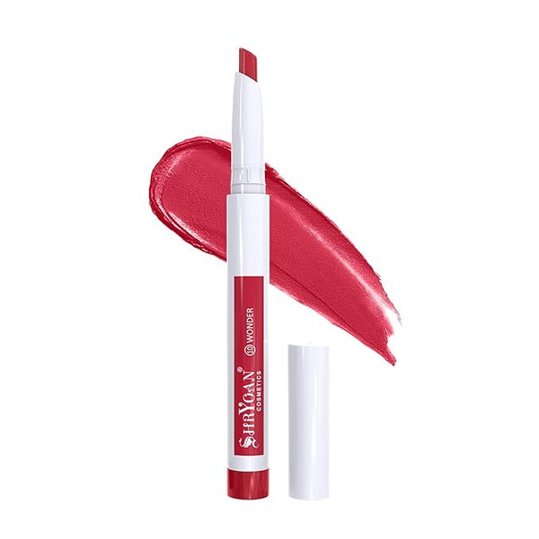 Shryoan Non Transfer 48 Hours Waterproof Lipstick Colour Wonder - 3 gms