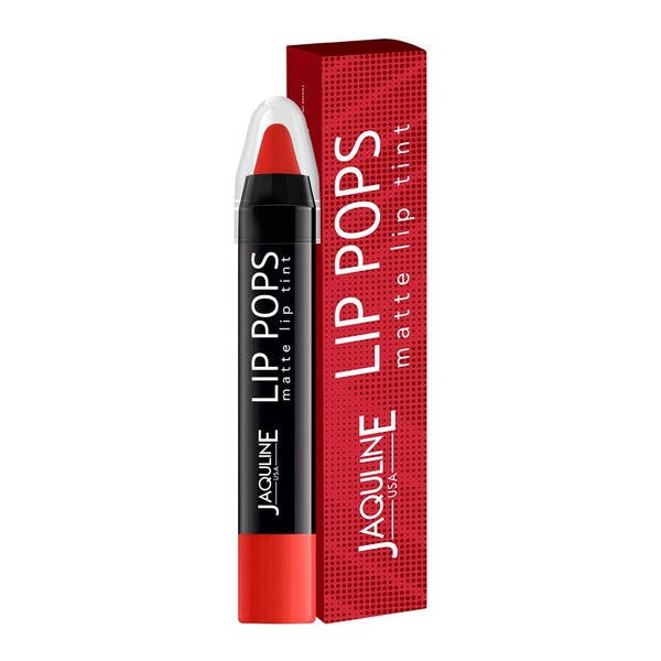 Jaquline USA Lip Pops Matte Lip Tint Red Pop 02 - 3.4 gms