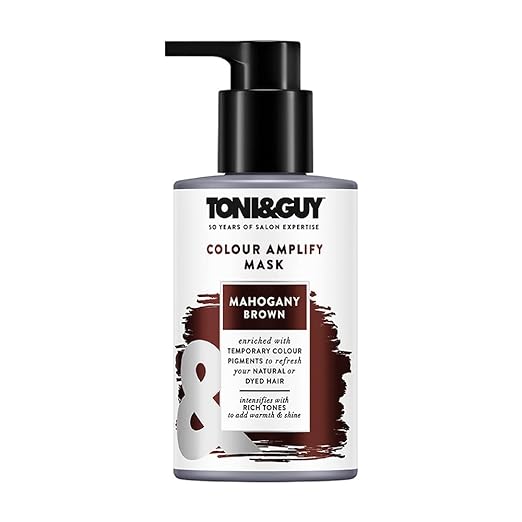 Toni&Guy Colour Amplify Hair Mask Mahogany Brown - 200 ml