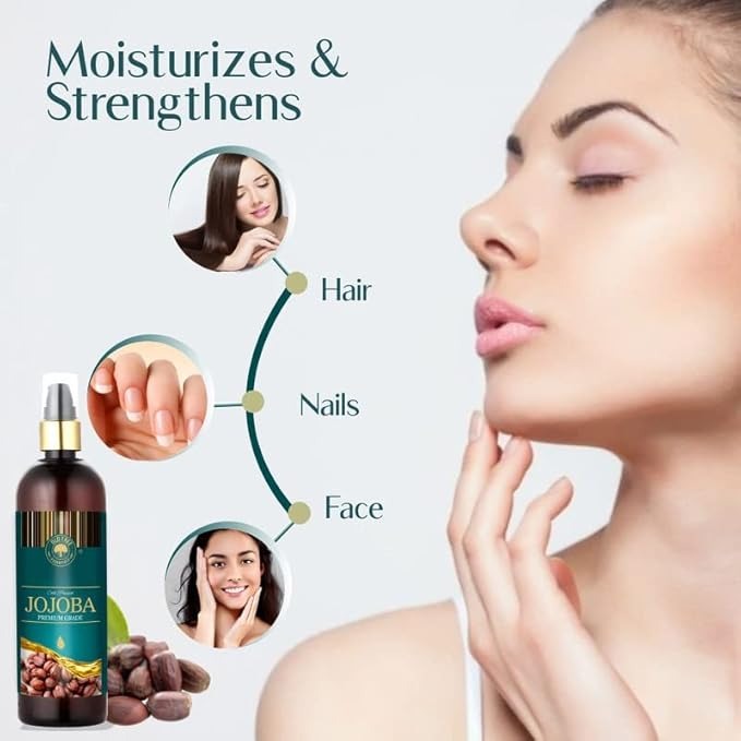 Old Tree Pure and Natural Jojoba Oil for Skin - 200 ml