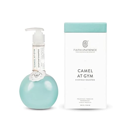 Faith & Patience Camel At Gym Everyday Shampoo - 340 ml