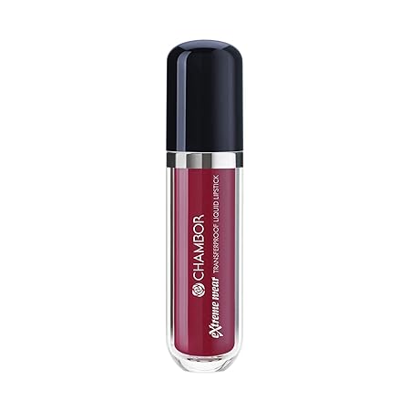 Chambor Extreme Wear Transferproof Liquid Lipstick - Rosewood 413 - 6 ml