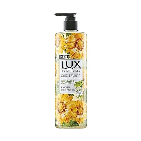 Lux Botanicals Body Wash Sunflower & Aloe Vera Shower Gel - 450 ml