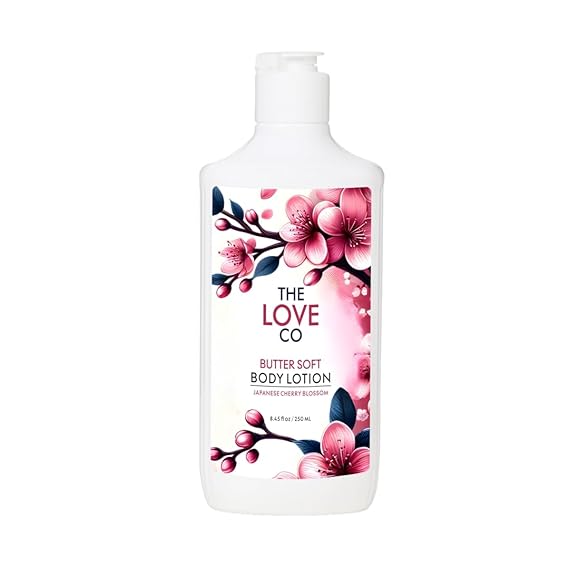 The Love Co. Butter Soft & Cherry Blossom Body Lotion - 250 ml