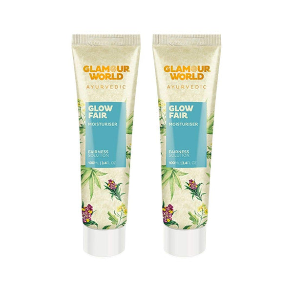 Glamour World Ayurvedic Glow Fair Moisturiser - 100 ml(Pack of2)