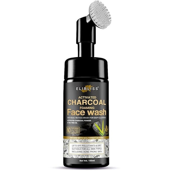 Elibliss Charcoal Foaming Face Wash - 150 ml