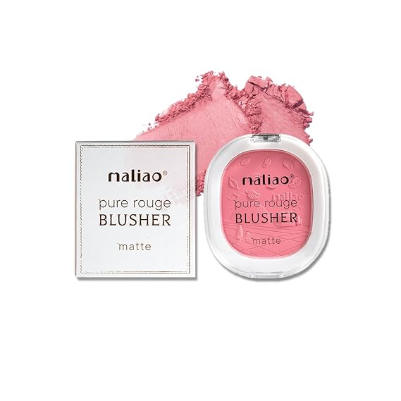 Maliao Pure Rouge Blusher Matte (02 Fresh Rose Powder) - 12 gms