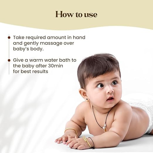 Pokonut Herbal Baby Massage Oil - 100 ml