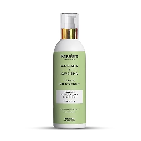 Rejusure AHA 0.5% + BHA 0.5% Facial Moisturizer - 50 ml