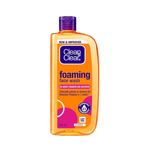 Clean & Clear Foaming Face Wash - 240 ml