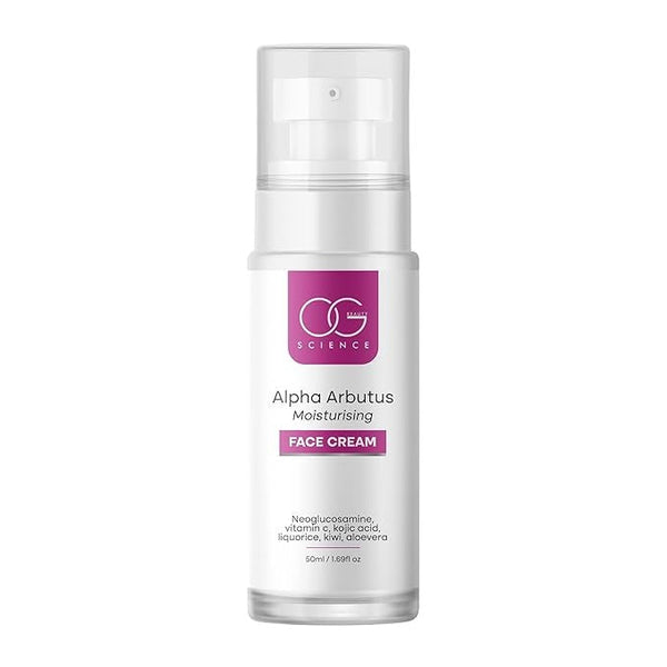 OG BEAUTY Science Alpha Arbutus Moisturizing Face Cream - 50 ml