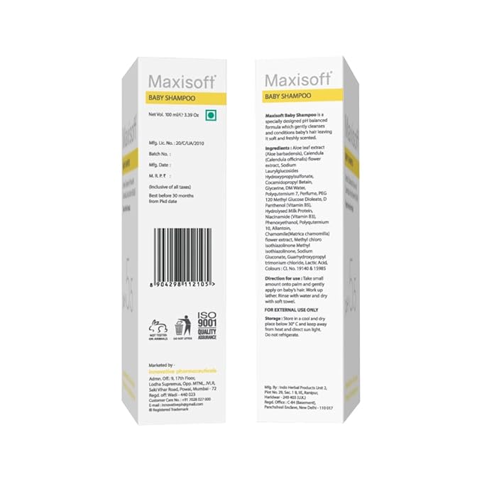 Maxisoft Baby Shampoo - 100 Ml