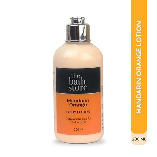 The Bath Store Mandarin Orange Body Lotion for Women & Men - 200 ml