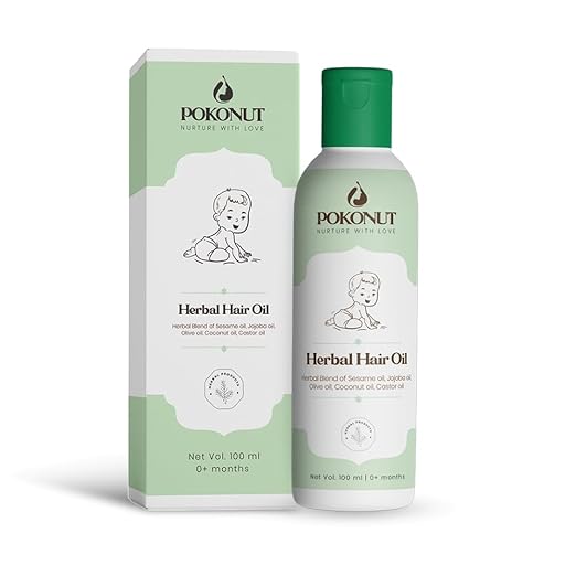 Pokonut Herbal Baby Hair Oil - 100 ml