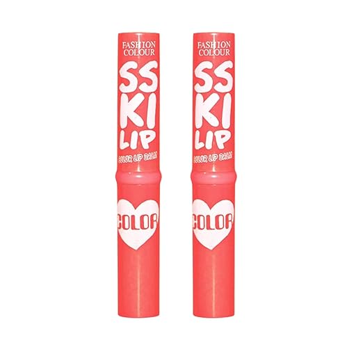 Fashion Colour Kiss Lip Colour Lip Balm Shade 08 - 2 gms (Pack of 2)