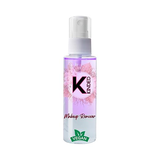 Kinded Makeup Remover Oil Based Dual Phase Cleanser Lilac Purple - 60 ml