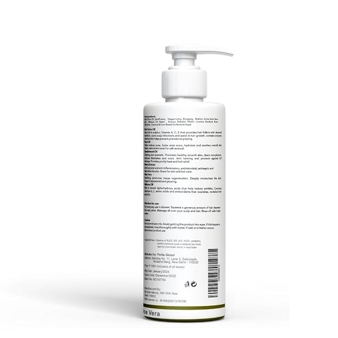 Teal & Terra Onion Oil & Rose Shampoo With Sandalwood – 200 Ml