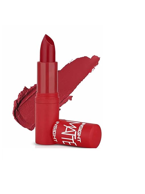 Insight Cosmetics Matte Lipstick Colour 18 Rich Ruby - 4.2 gms