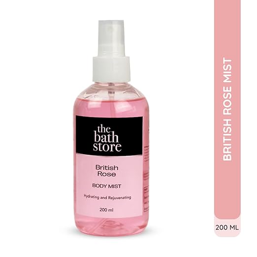 The Bath Store British Rose Women Body Mist - 200 ml