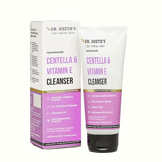 Dr. Sheth's Centella & Vitamin E Cleanser - 100 ml