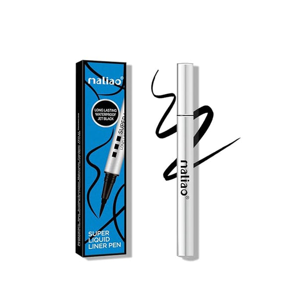 Maliao Super Liquid Liner Pen Long Lasting Jet Black Perfection - 1.2 gms