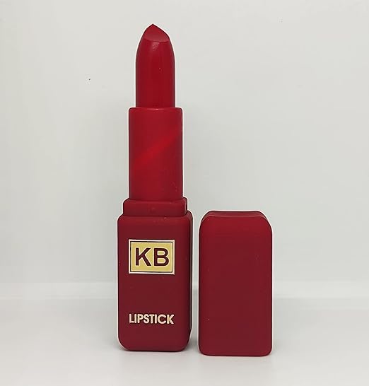 Kiss Beauty Sensational Creamy Matte Lipstick SH 08 Lusty Red - 20 gms