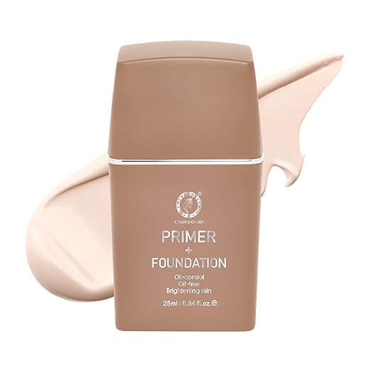 Colors Queen Oil Control Oil Free Primer + Foundation 02 Natural Ivory - 25 ml