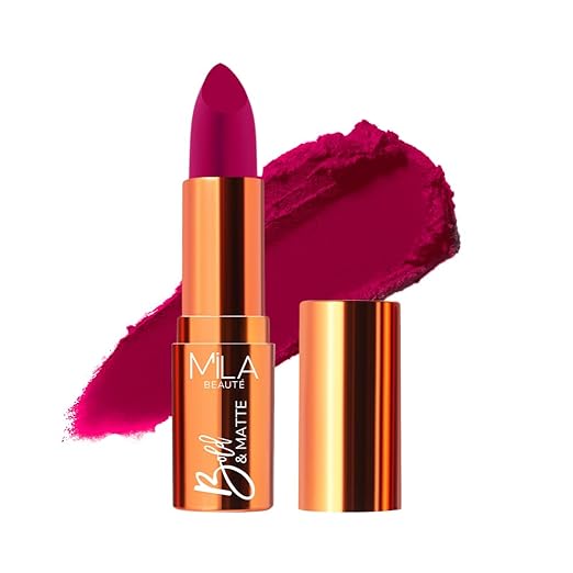 Mila Beaute Bold & Matte Long Lasting Lipstick Flash Back - 4.2 gms