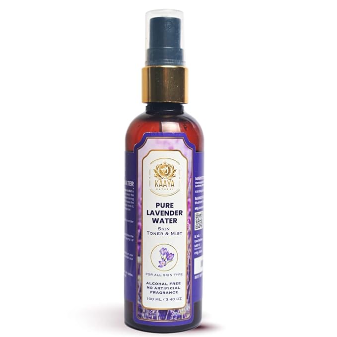 Kaaya Natural Pure Lavender Water Toner & Mist - 100 ml