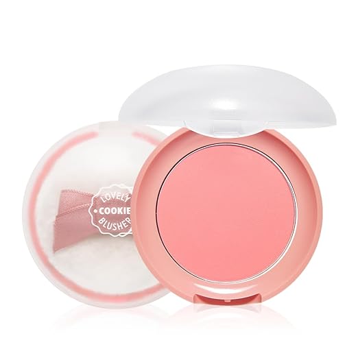 Etude House Lovely Cookie Blusher for Face Makeup Sweet Coral - 4 gms