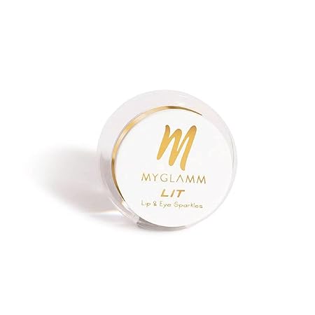 MyGlamm LIT Lip & Eye Sparkles Crown Jewels - 8.5 ml