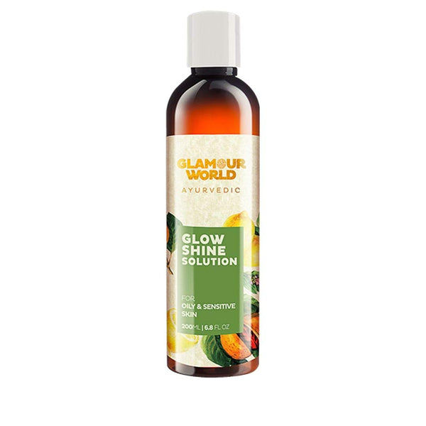 Glamour World Ayurvedic Glow Shine Solution - 200 ml