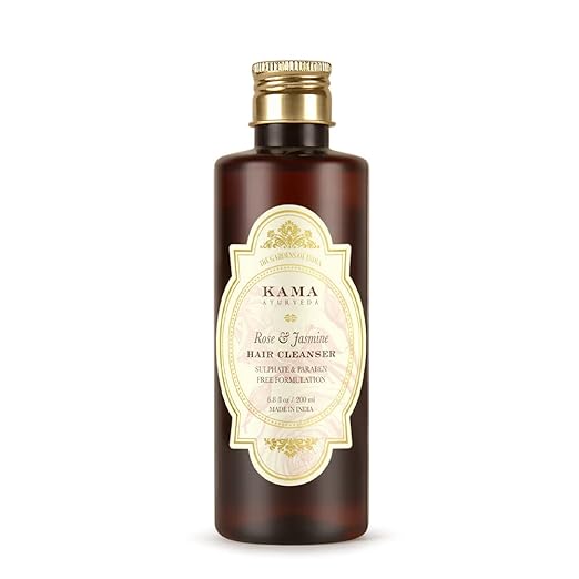 Kama Ayurveda Rose & Jasmine Hair Cleanser with Hibiscus - 200 ml