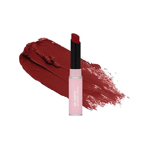Pink N Blue Non Transfer Bullet Matte Lipstick Rose Beat - 4 gms