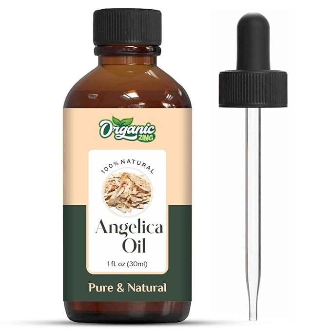 Organic Zing Angelica (Angelica Archangelica) Oil | Essential Oil for Skincare, Massage, Aroma & Diffusers - 30 Ml